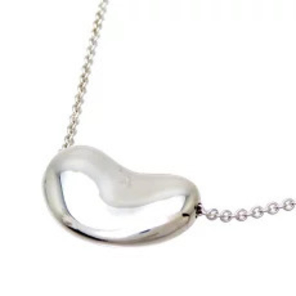 Tiffany Co Bean Necklace Sterling Silver